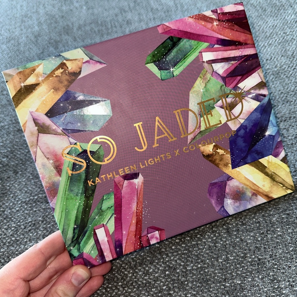 So Jaded Kathleen lights X colourpop eyeshadow, palette
